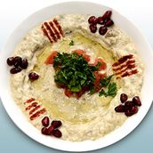 Mutabbal With Eggplant