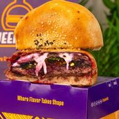Blackberry Beef Burger