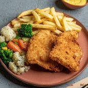 Beef  Escalope Plate