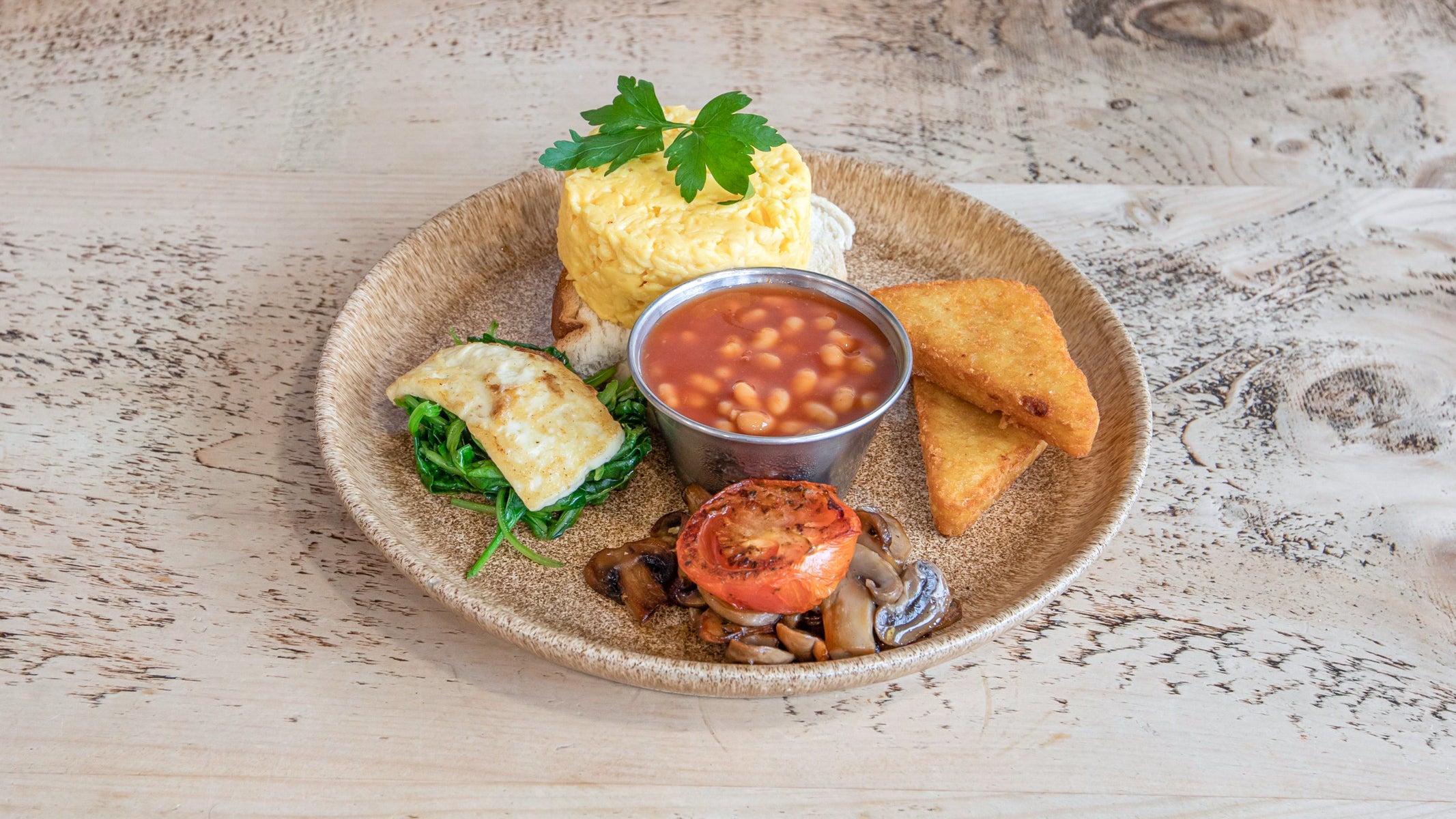 Full Vegetarian Breakfast