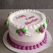 Simple Flower Cake