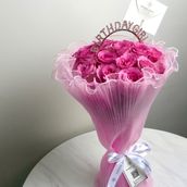 Birthday Girl Pink Bouquet