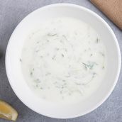  Yoghurt With Cucumber