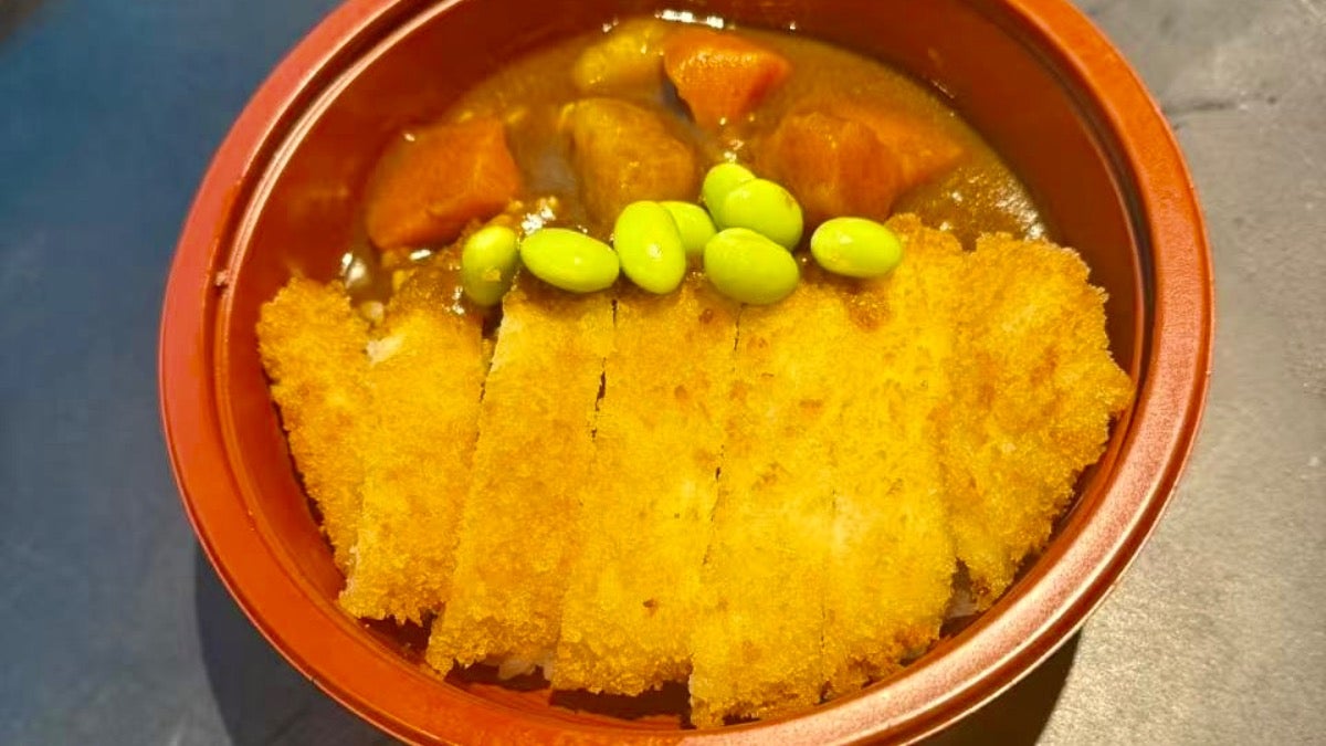Chicken Katsu Curry Don 面包糠炸鸡排咖喱饭