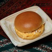 Halloumi Egg Burger