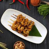 Grilled Satay Sticks Shrimp 