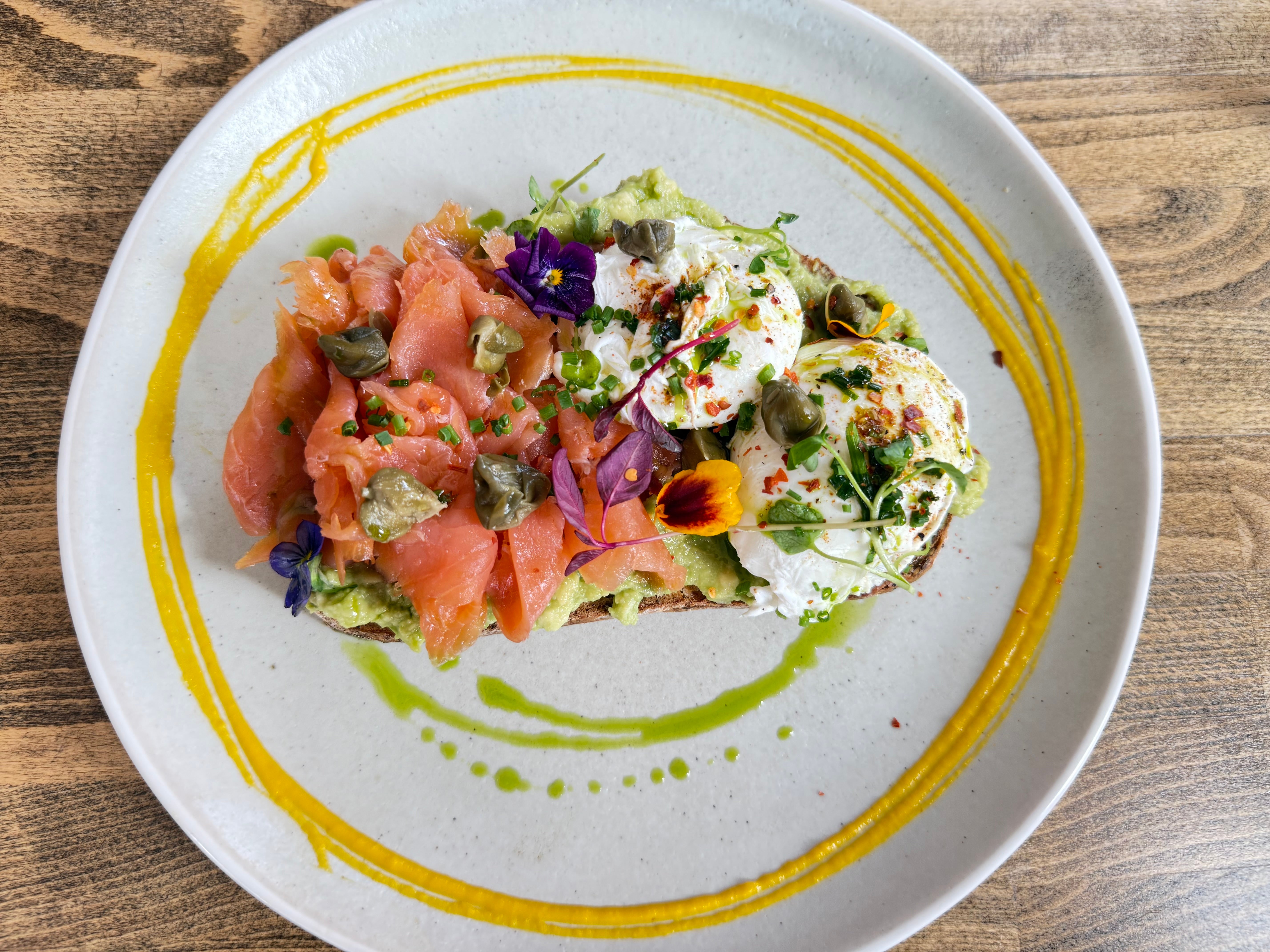 Smoked Salmon and Avocado