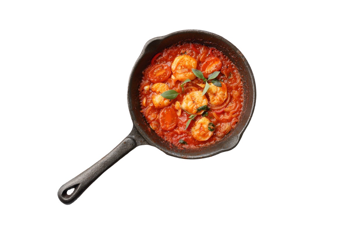 Rock Shrimp In Crema Di Pomodoro