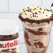 Nutella milkshake 