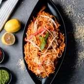 Shrimp pasta