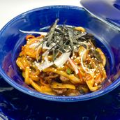 Stir-Fried Udon Kimchi 