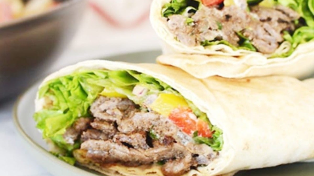 Halal Kebab Donner Wrap
