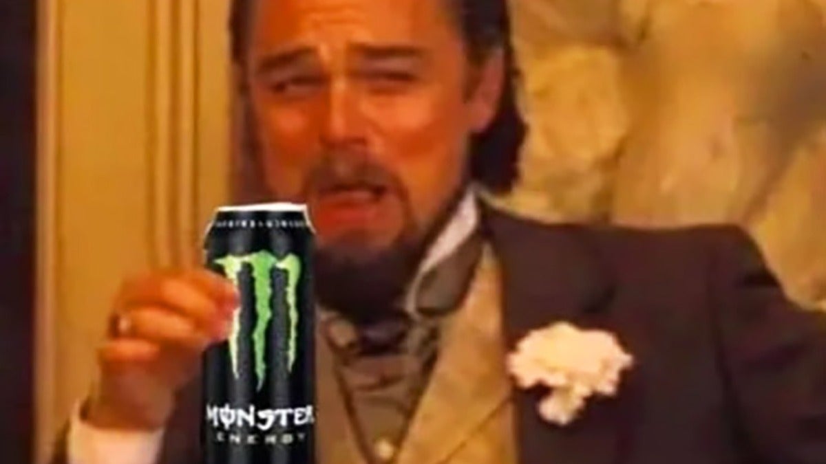 Can of Monster for the chef