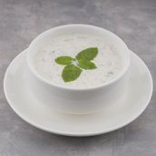 Small Yogurt With Cucumber Mint And Garlic