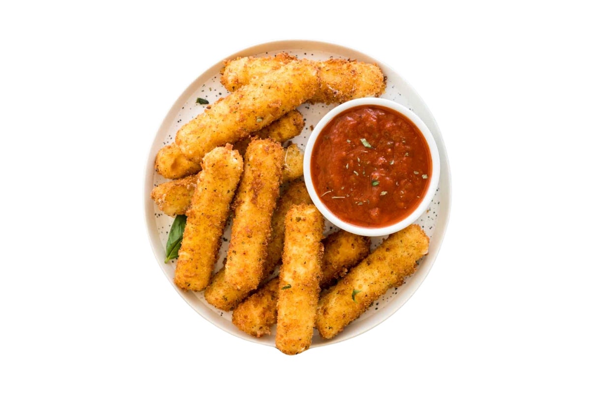 Breaded Mozzarella Sticks����