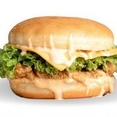 Bomboloni Chicken Burger