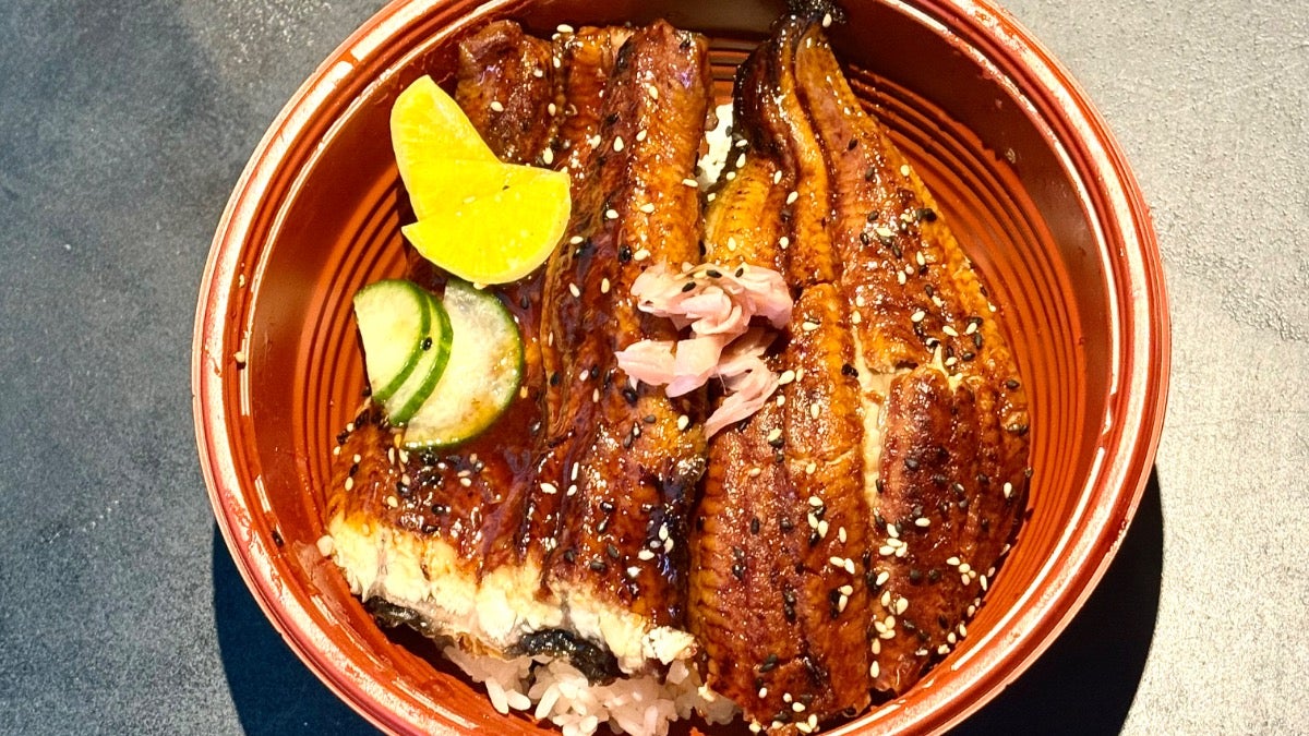 Grilled Eel Donburi 鳗鱼饭(整条)