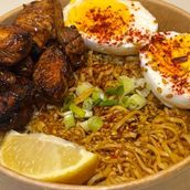 Garlic Noodles with Chicken