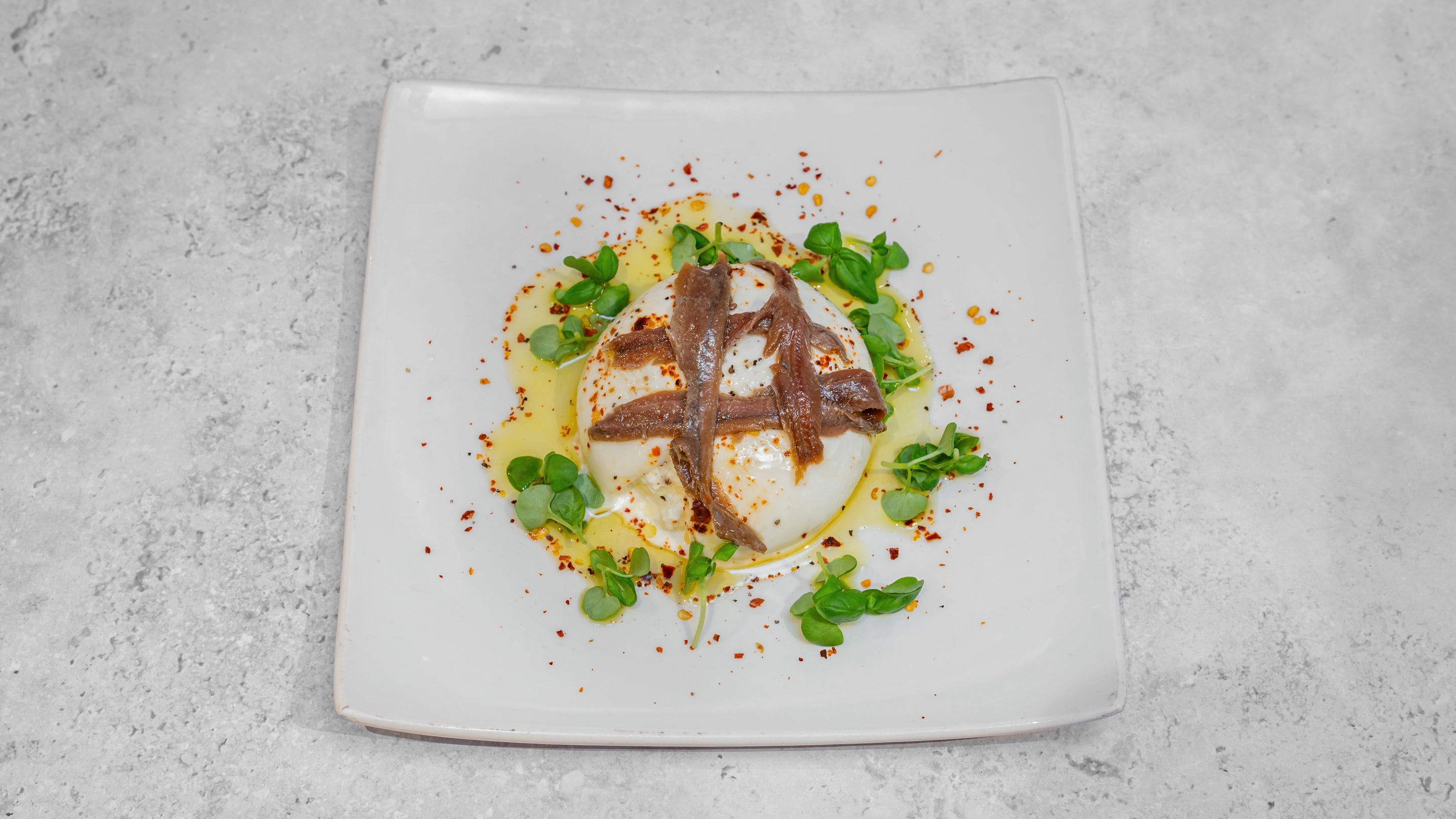 Burrata Acciughe (gf)