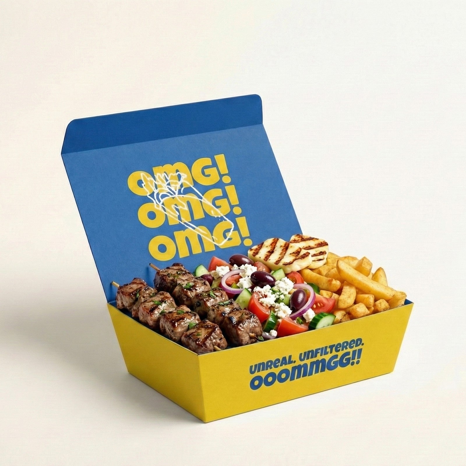 📦🍢 Lamb Souvlaki Box