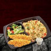 Fried Rice With 2 Pcs Chicken Strips