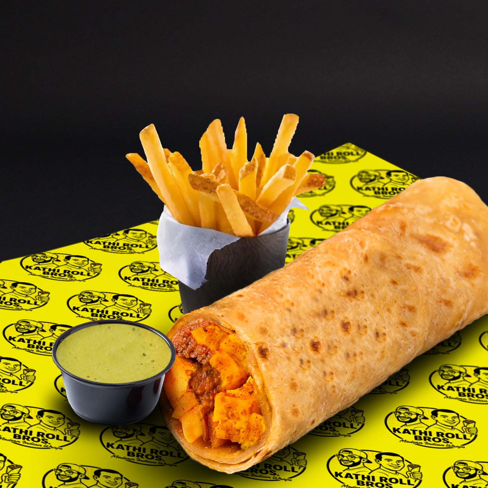 Paneer Makhani Roll