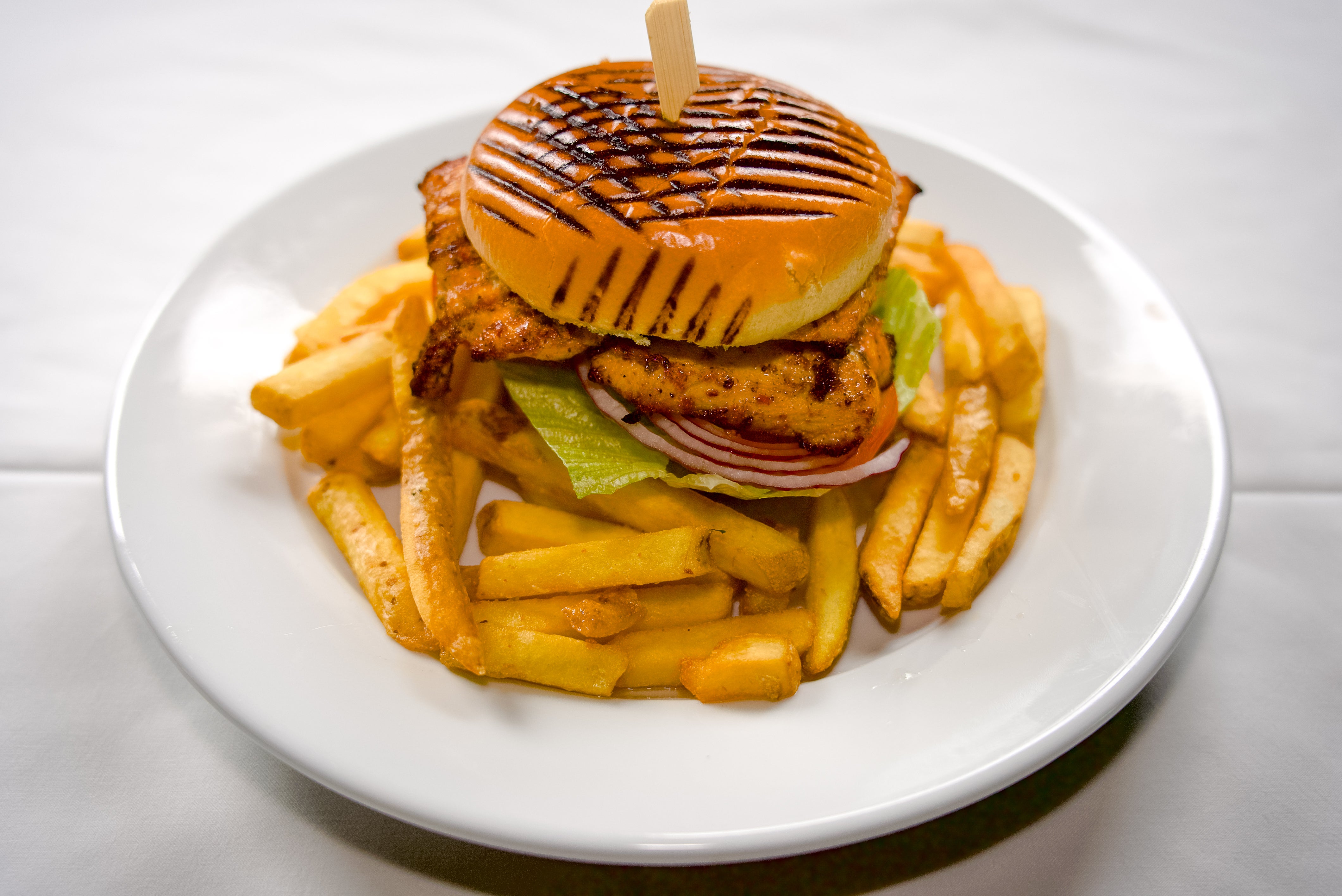 Grilled Chicken Burger