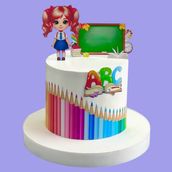 Back to School Cake 2