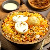 Dum Egg Biryani