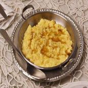 Scrambled Eggs w/ brown Butter