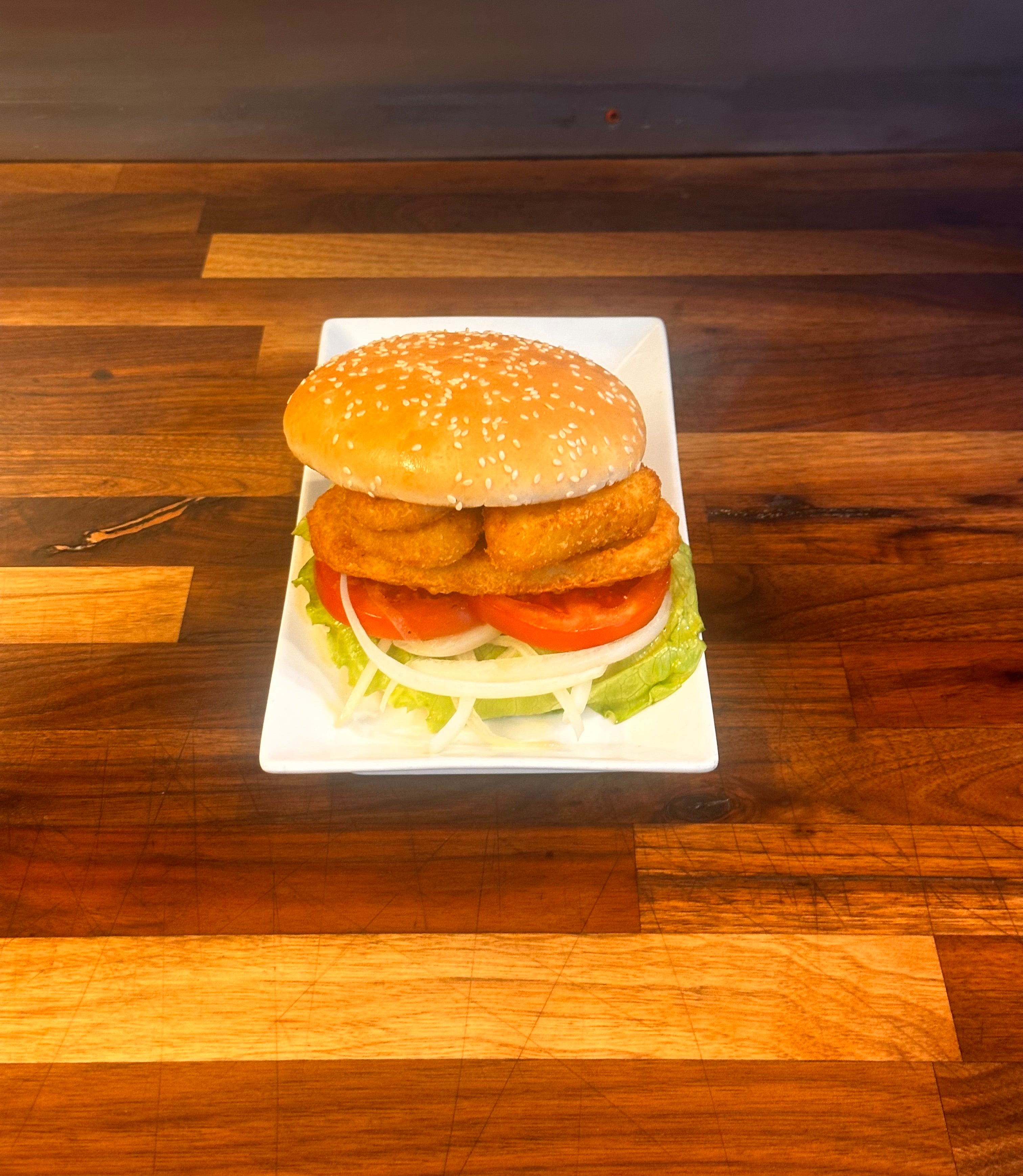 Tower Chicken Burger