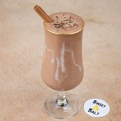 Chocolate mousse cocktail