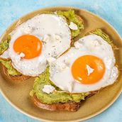 Avocado Toast With Egg