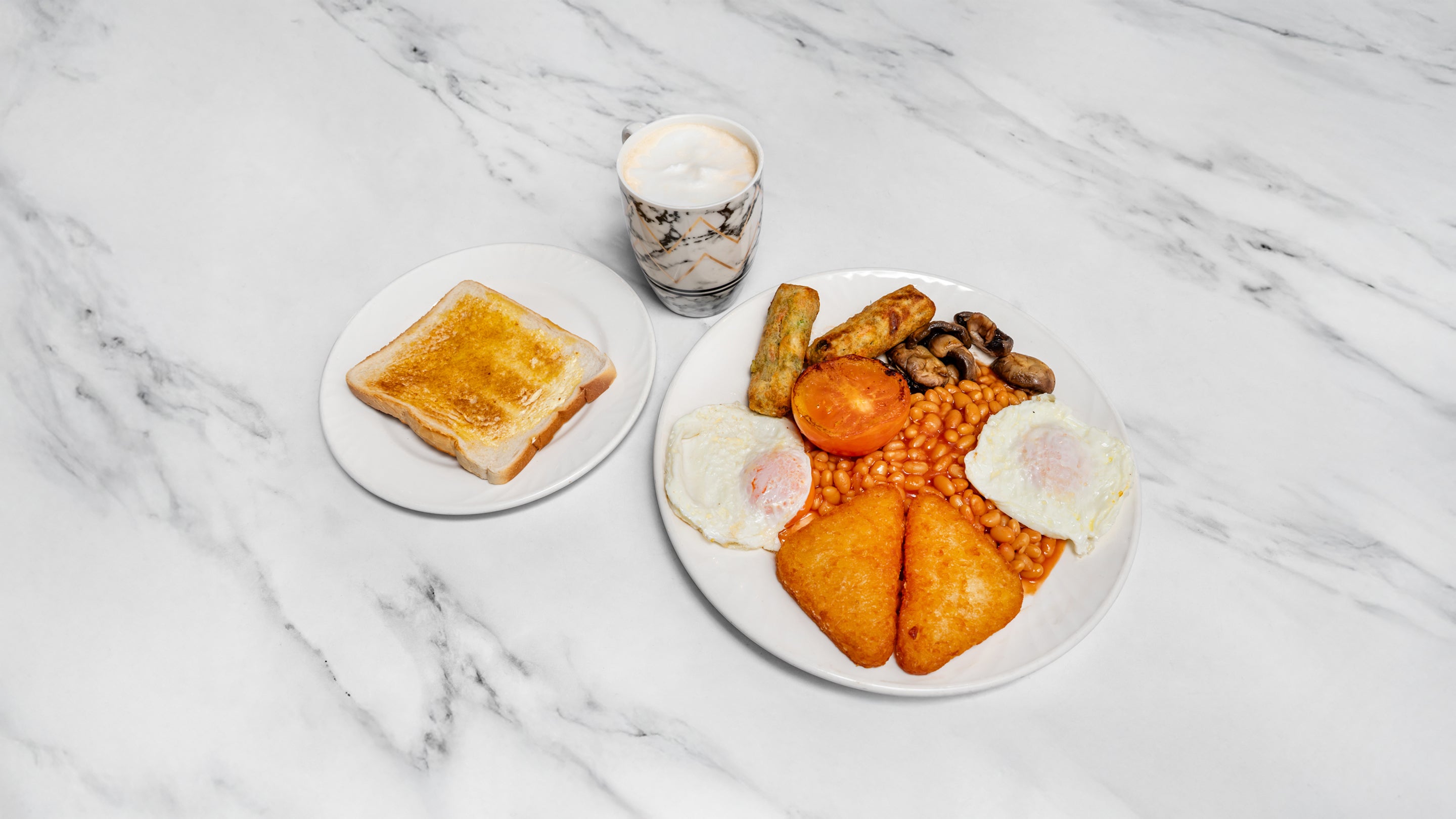 Vegetarian Full English + Drink