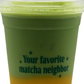 Mango Matcha with Full Fat Milk
