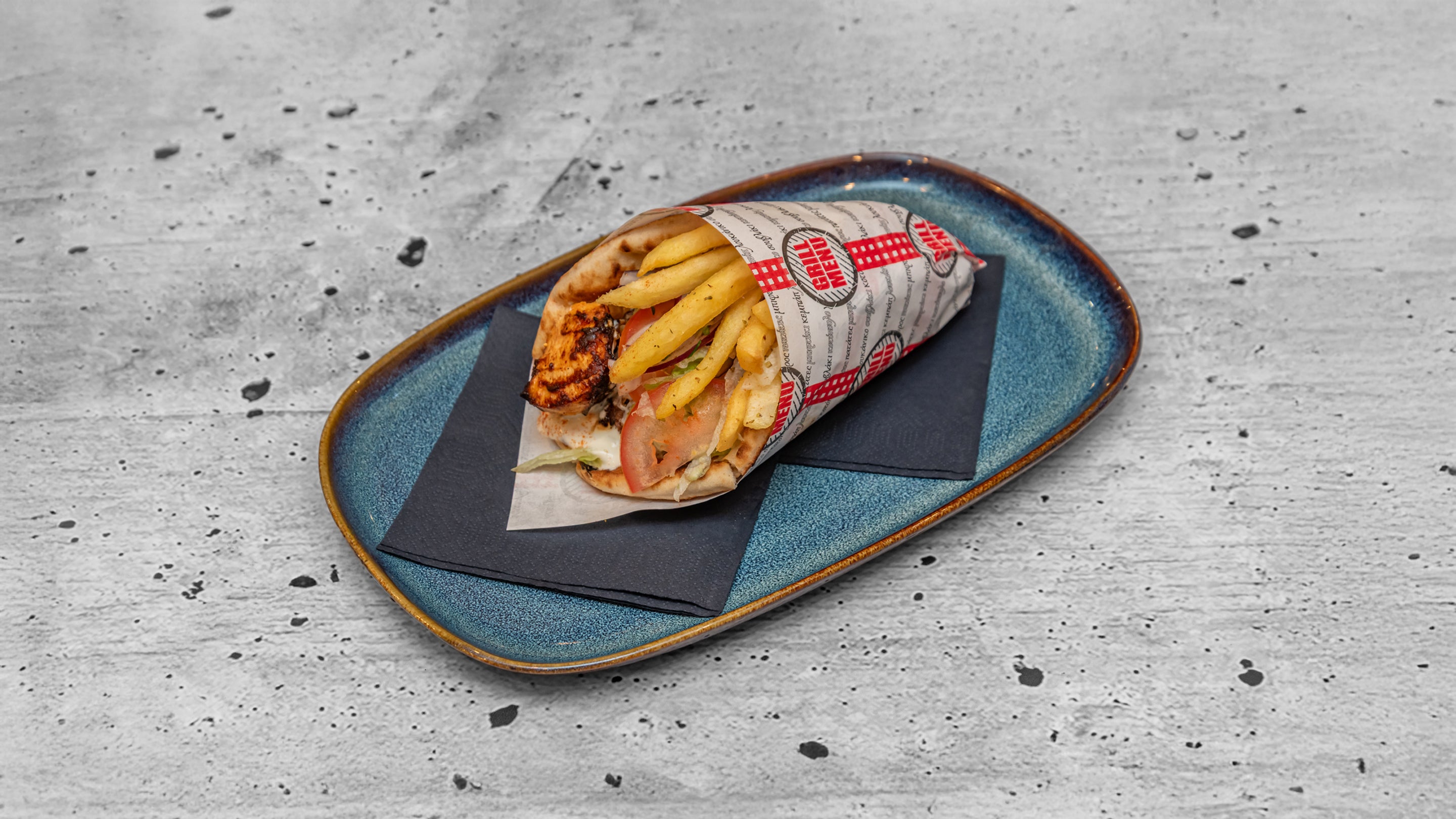Chicken Souvlaki Wrap