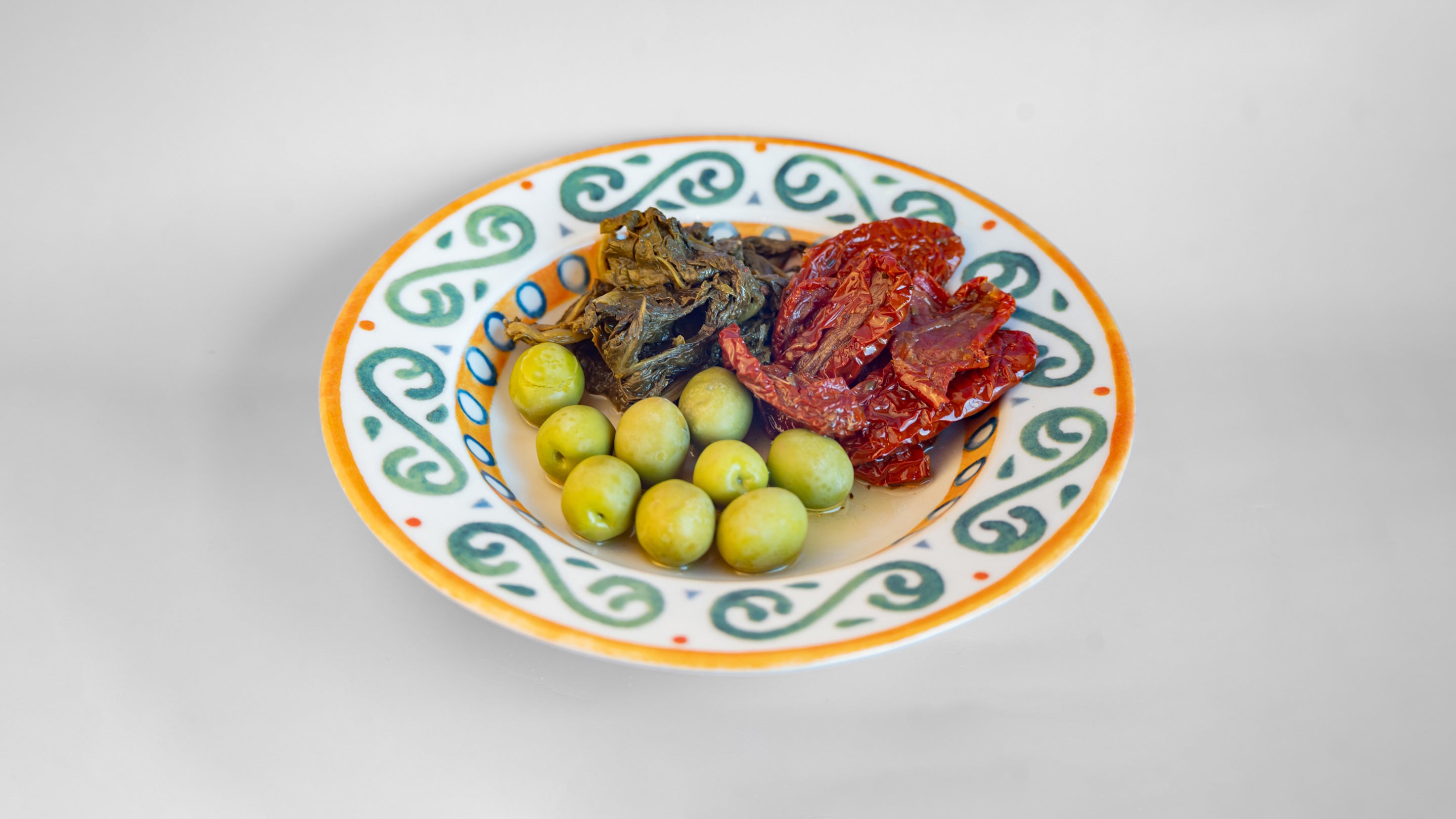 Friarelli, Olives & Slow Roasted Tomatoes