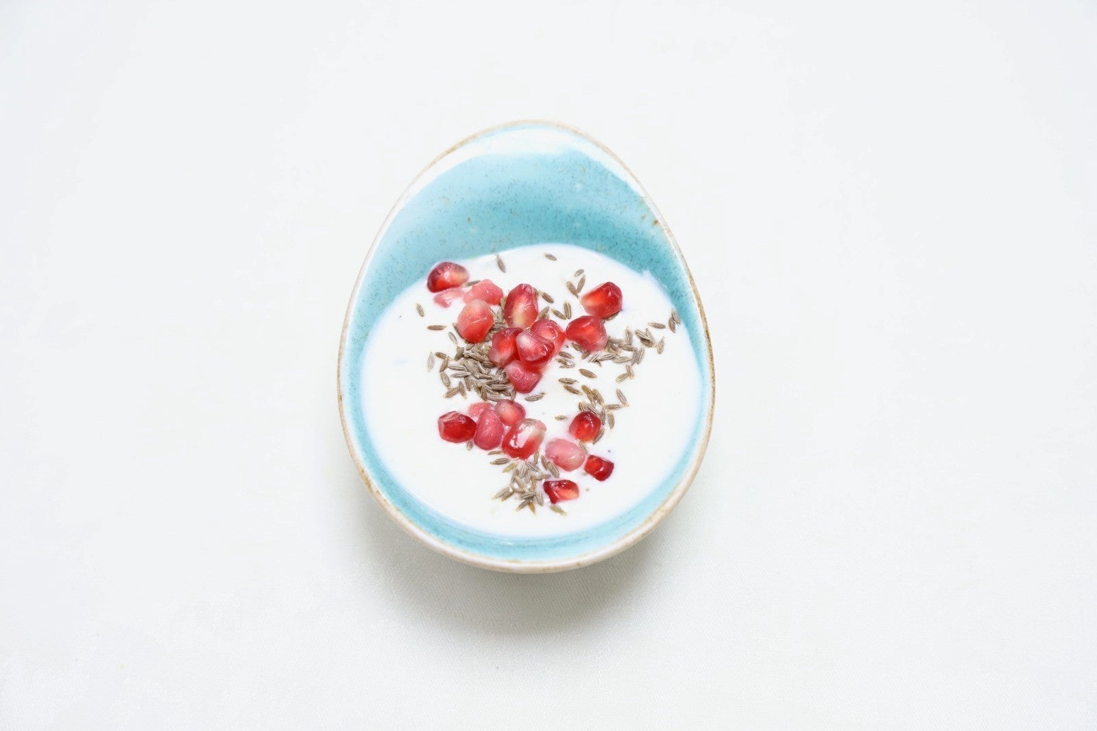 Pomegranate and Cucumber Raitha
