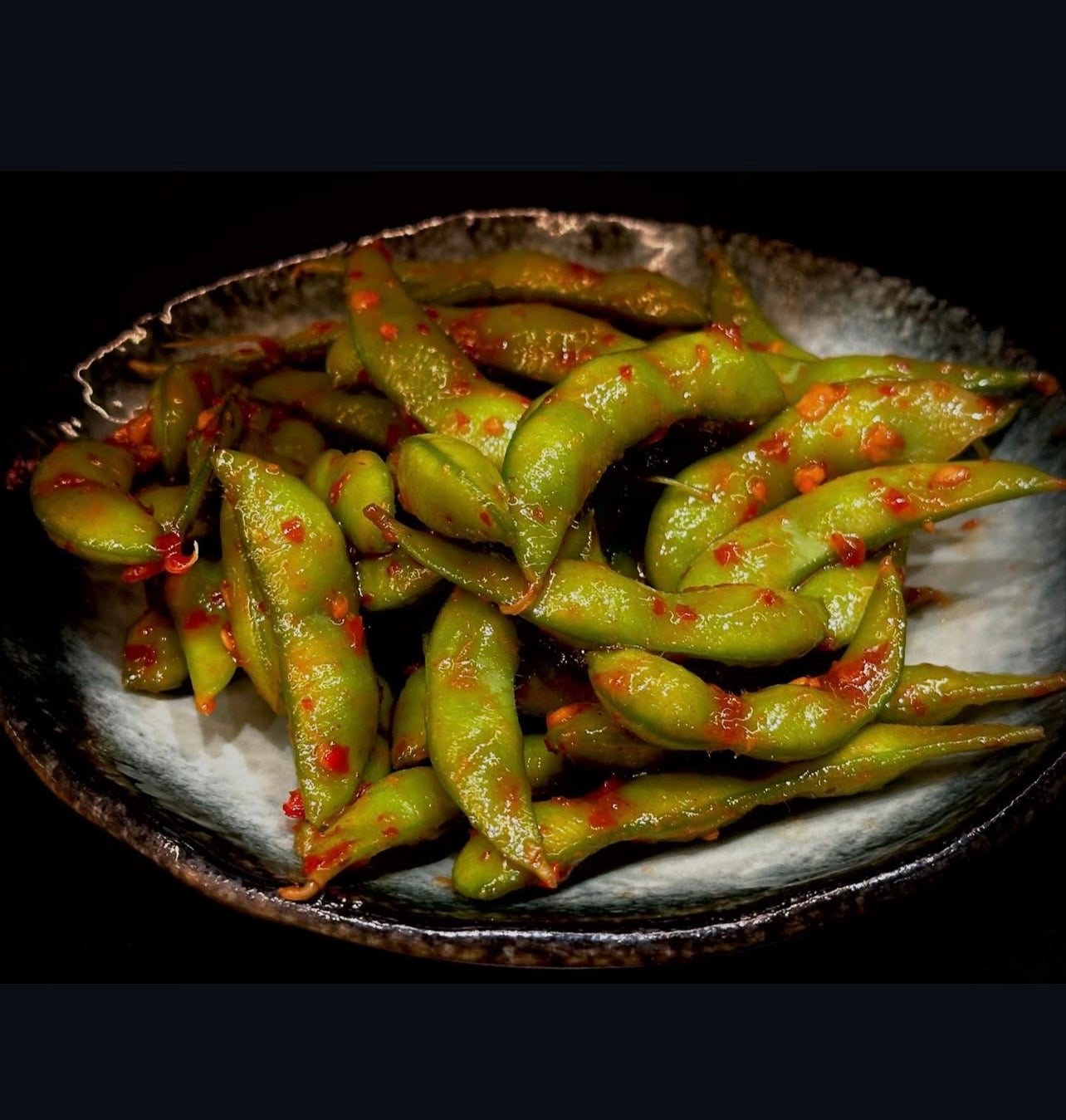 Edamame Beans salted or chilli garlic