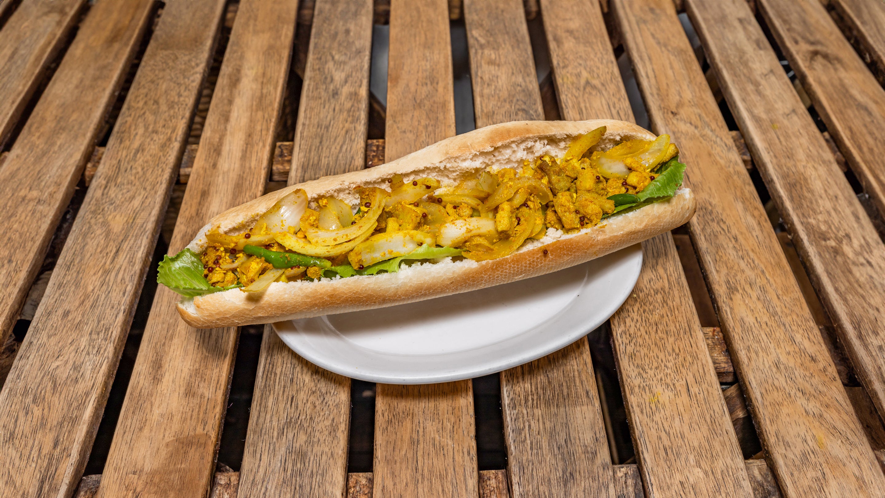 Fish Vindaye Baguette