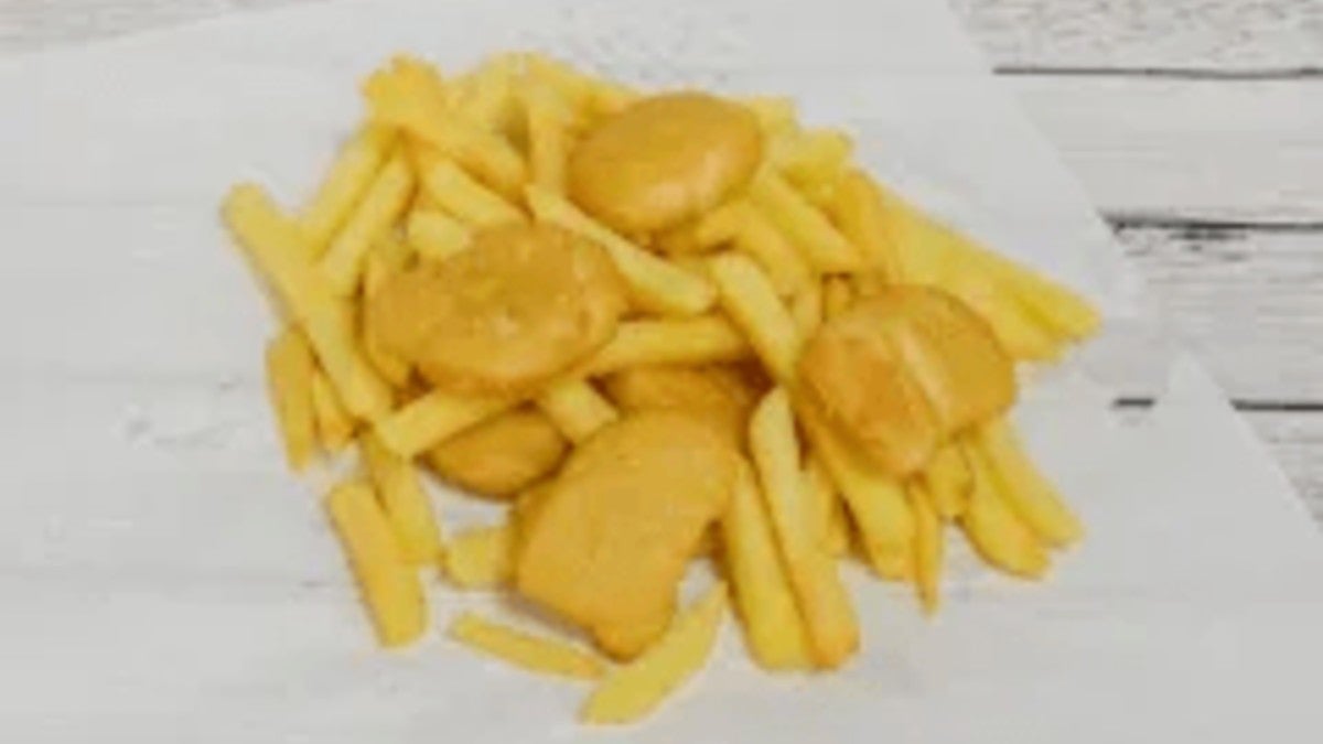 Chicken Nuggets with Fries