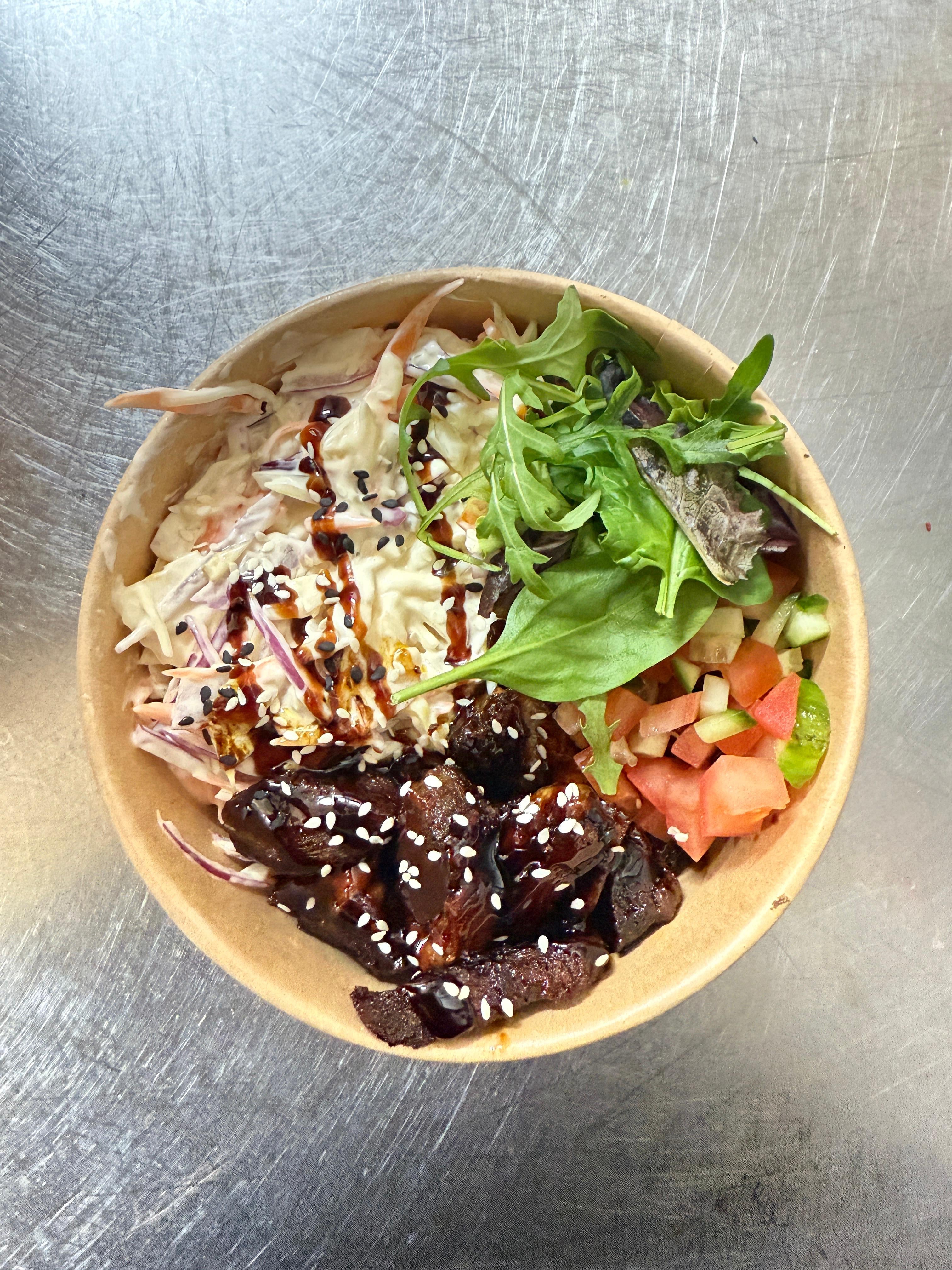 Teriyaki Beef Rice Bow