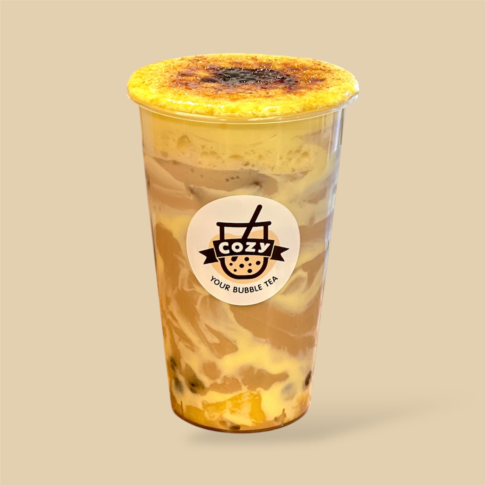 Crème Brûlée Milk Tea 烤布蕾奶茶