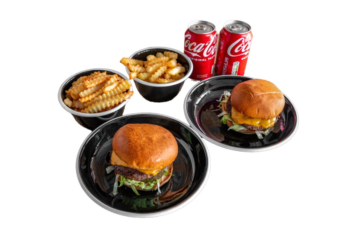 Cheeseburger Meal for 2