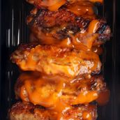 Grilled Chicken Wings  with Buffalo Sauce