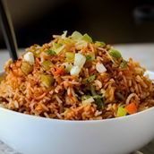 Schezwan VEGETABLE FRIED RICE