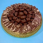 Plate Mixed Belgian Chocolate And Choco Bisco Plate