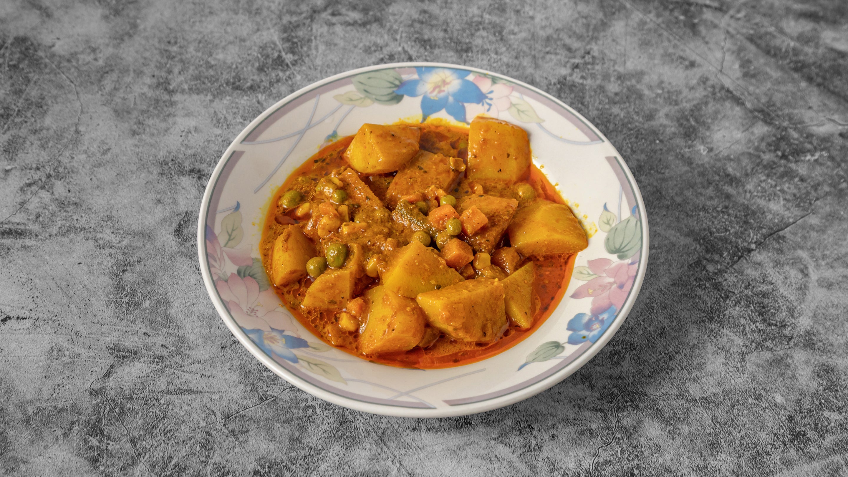 Vegetable Curry with Rice