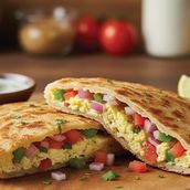 Omelette Paratha