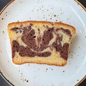 Marble Cake Slice
